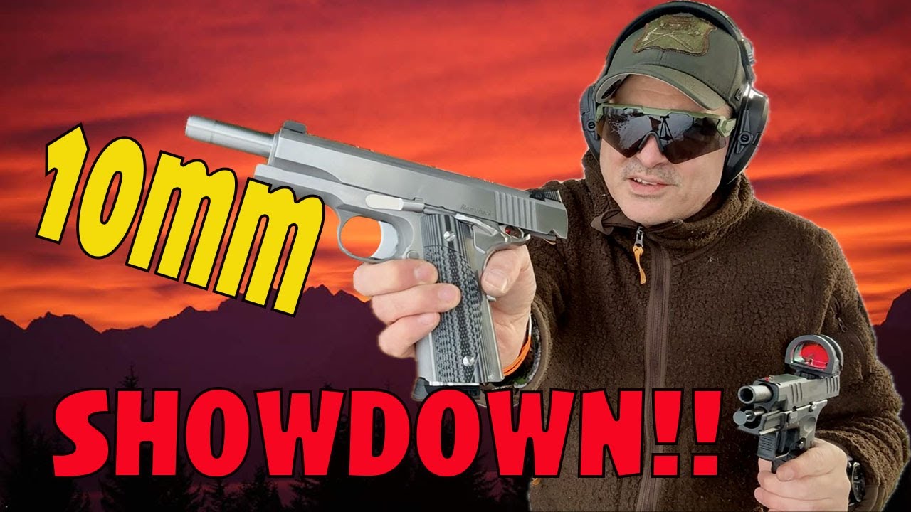 Dan Wesson Razorback 10mm против Springfield XDM Elite 4.5