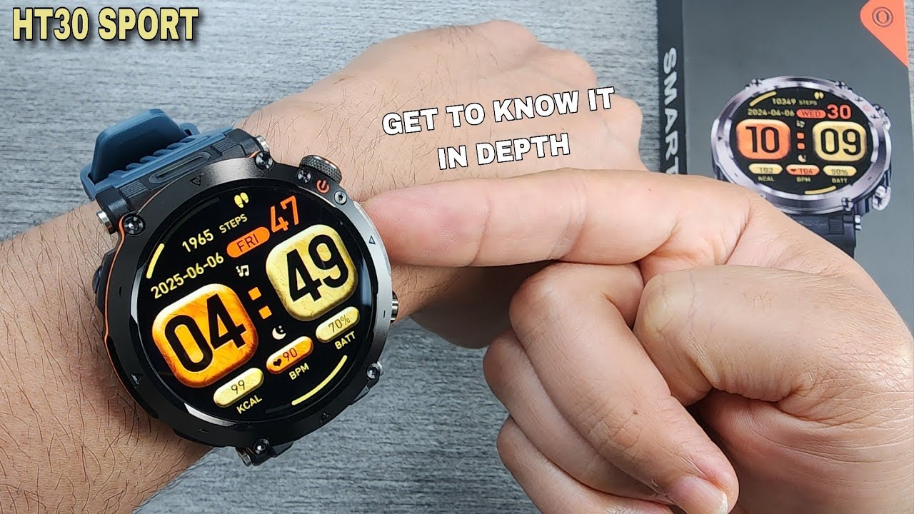HT30 SPORT - APPS + FEATURES ( GET TO KNOW IT )
