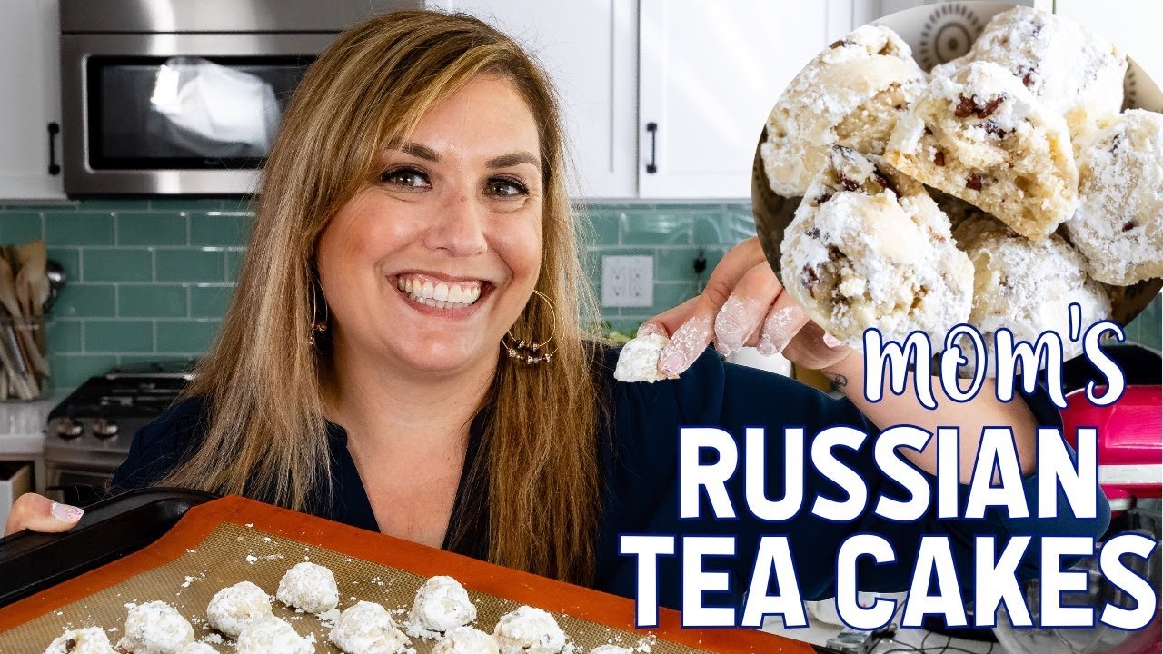 Мамины русские чайные булочки (печенье-снежки)