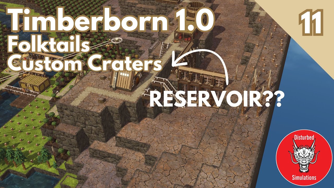 TIMBERBORN 1.0 | Episode 11 | Custom craters map