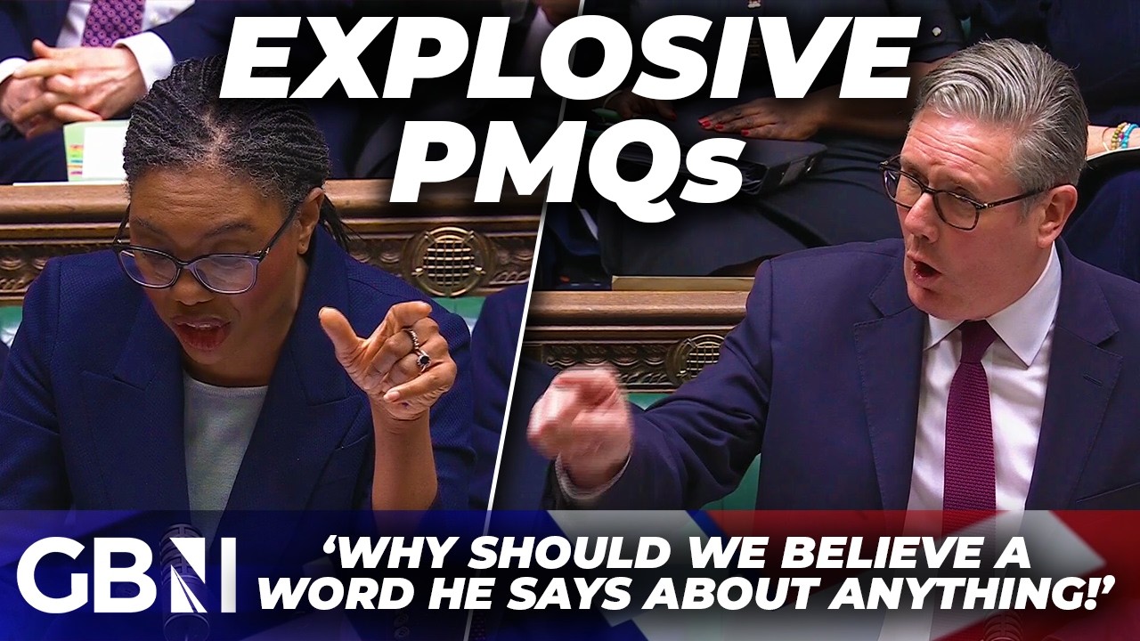 WATCH: Kemi Badenoch MOCKS Keir Starmer in FIERY PMQs as Rayner mounts Labour leadership bid