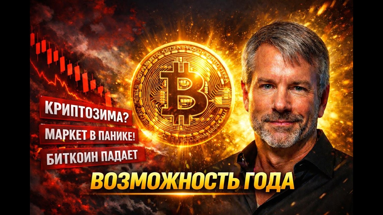 Крах крипторынка? Вот что происходит на самом деле по мнению Майкла Сейлора (перевод на русском)