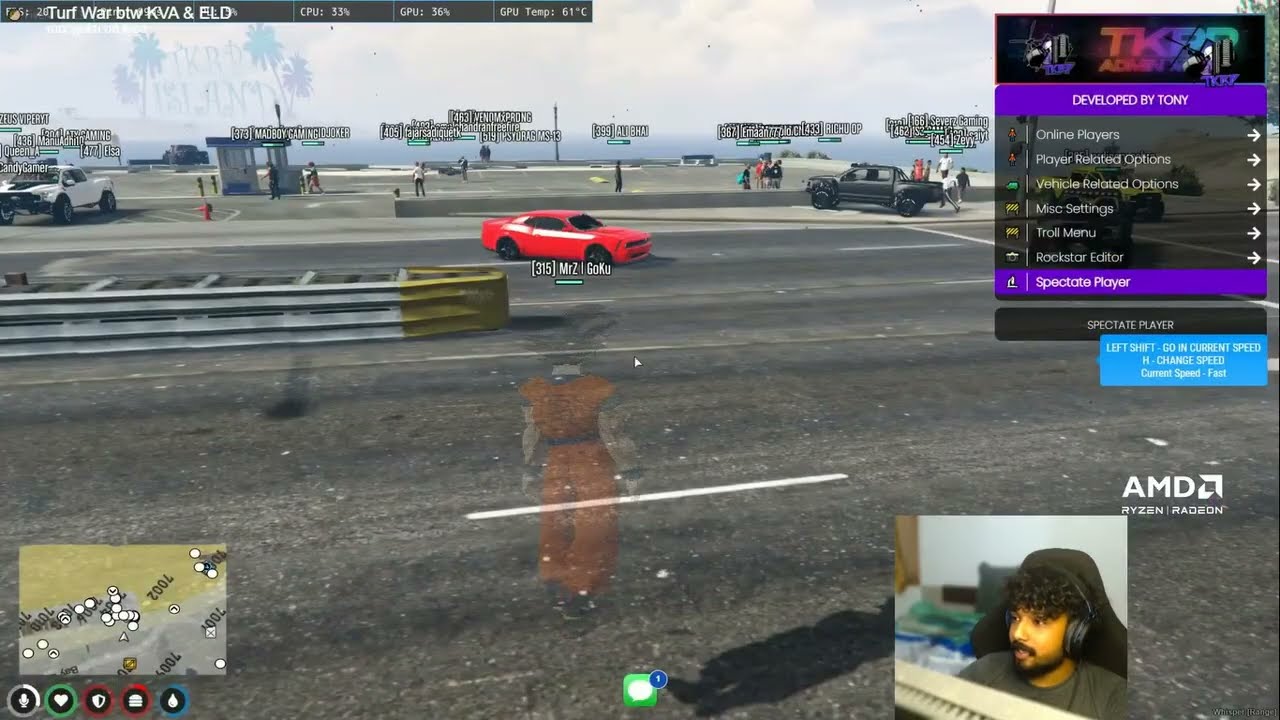 TVA jockey on prank Mrz Goku #tkrp #tkrplive #tva #kva TKRP ADMIN ROLEPLAY #TVABABU #EAGLEGAMING GTA