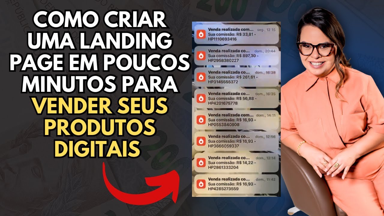 Como criar uma landing page em poucos minutos para vender seus produtos digitais!