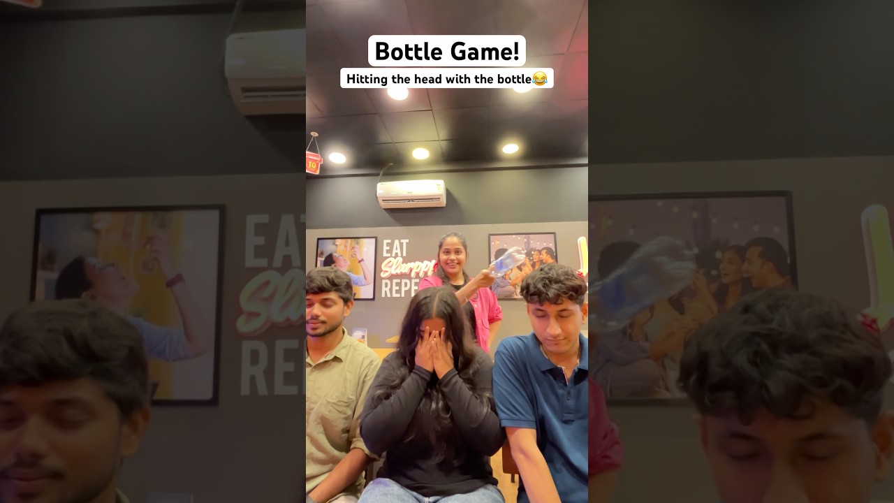 Bottle Game l Hitting on the head with the bottle game l 😂 #shorts #games #sejalmishra #trending