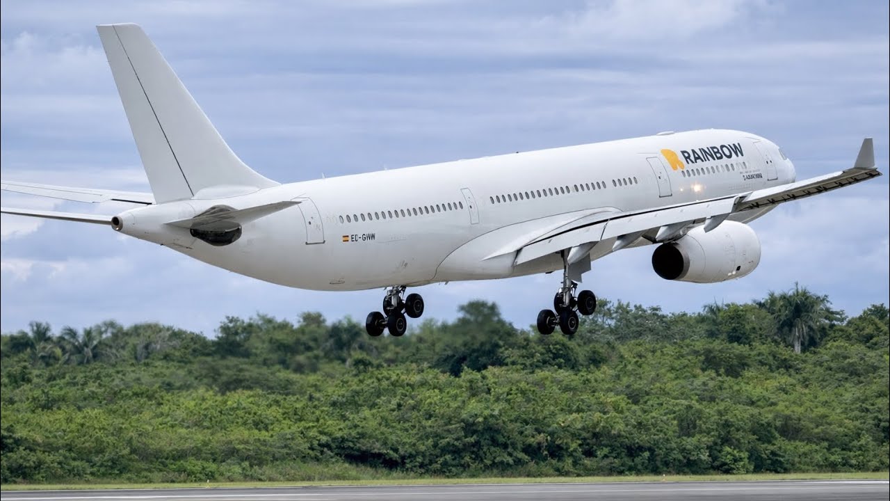 🚨✈️ ÚLTIMO VUELO DE WORLD2FLY 🇪🇸 AL AEROPUERTO INTERNACIONAL DE PUERTO PLATA 🇩🇴🔥🛬