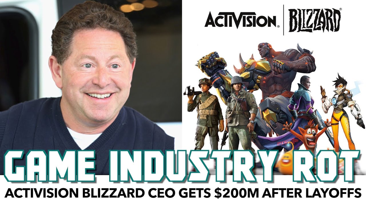 Activision Blizzard CEO Nets HUGE Bonus After Mass Layoffs