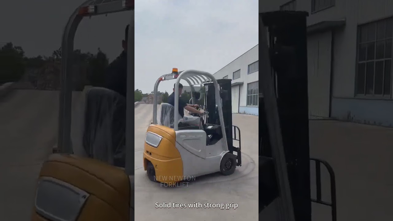 3 wheel electric forklift, 