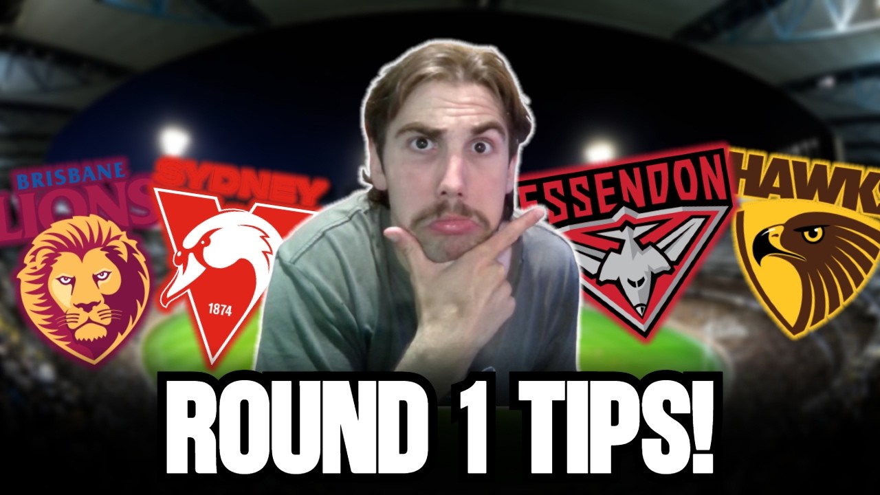 Round 1 AFL Tips + Predictions