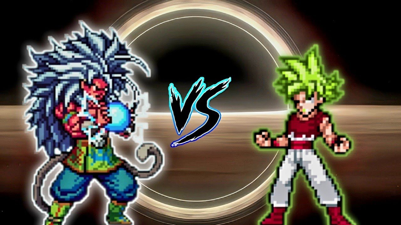 Goku MUI 5 V2 OP VS Goku SSL V3 OP in Jump Force Mugen