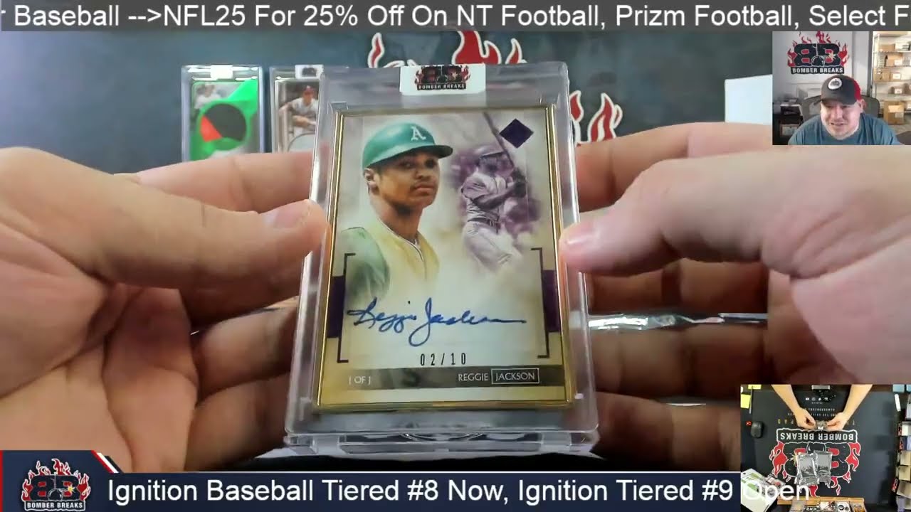 2026 Bomber Sports Cards Ignition Baseball Random Tiered Team #8 Case Break 2 25 26