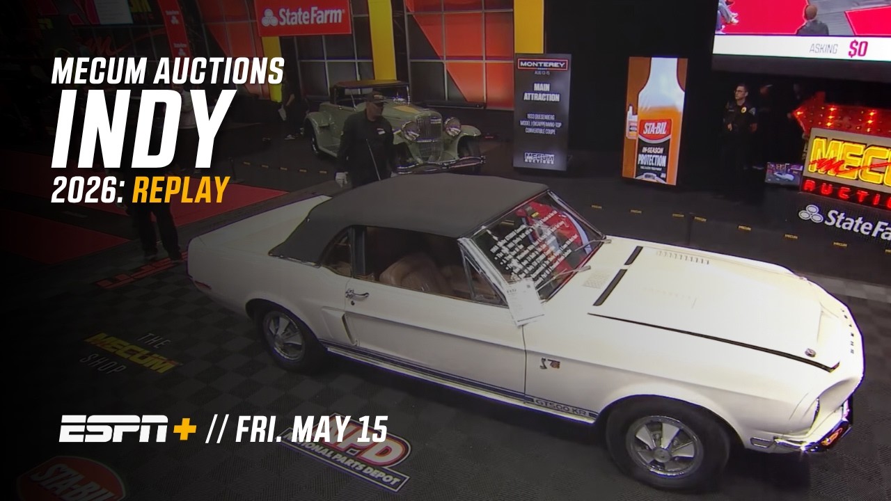 Mecum Auctions Indy 2026: Replay // Friday, May 15