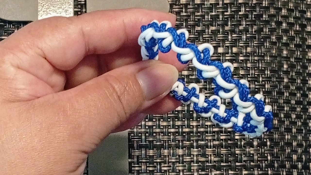 Easy Bracelet  💞 #live #diy #craft #howto #bracelet #macrame #paracord #tutorial