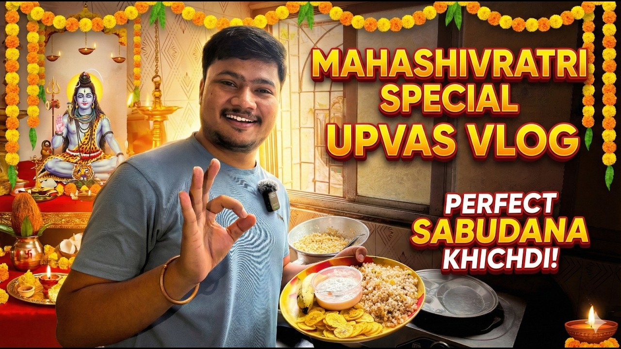 Mahashivratri Special: Making Sabudana Khichdi for Upvas #vlog