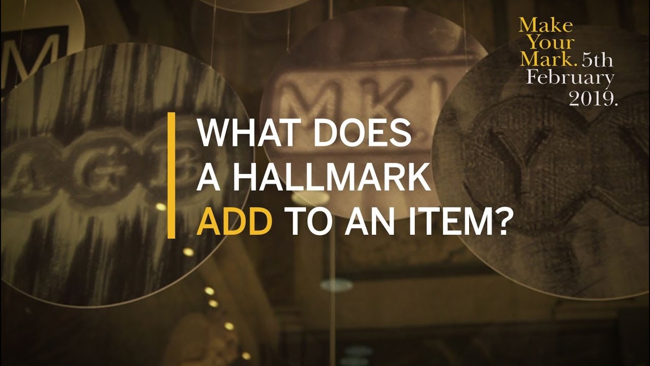 What Does A Hallmark Add To An Item?