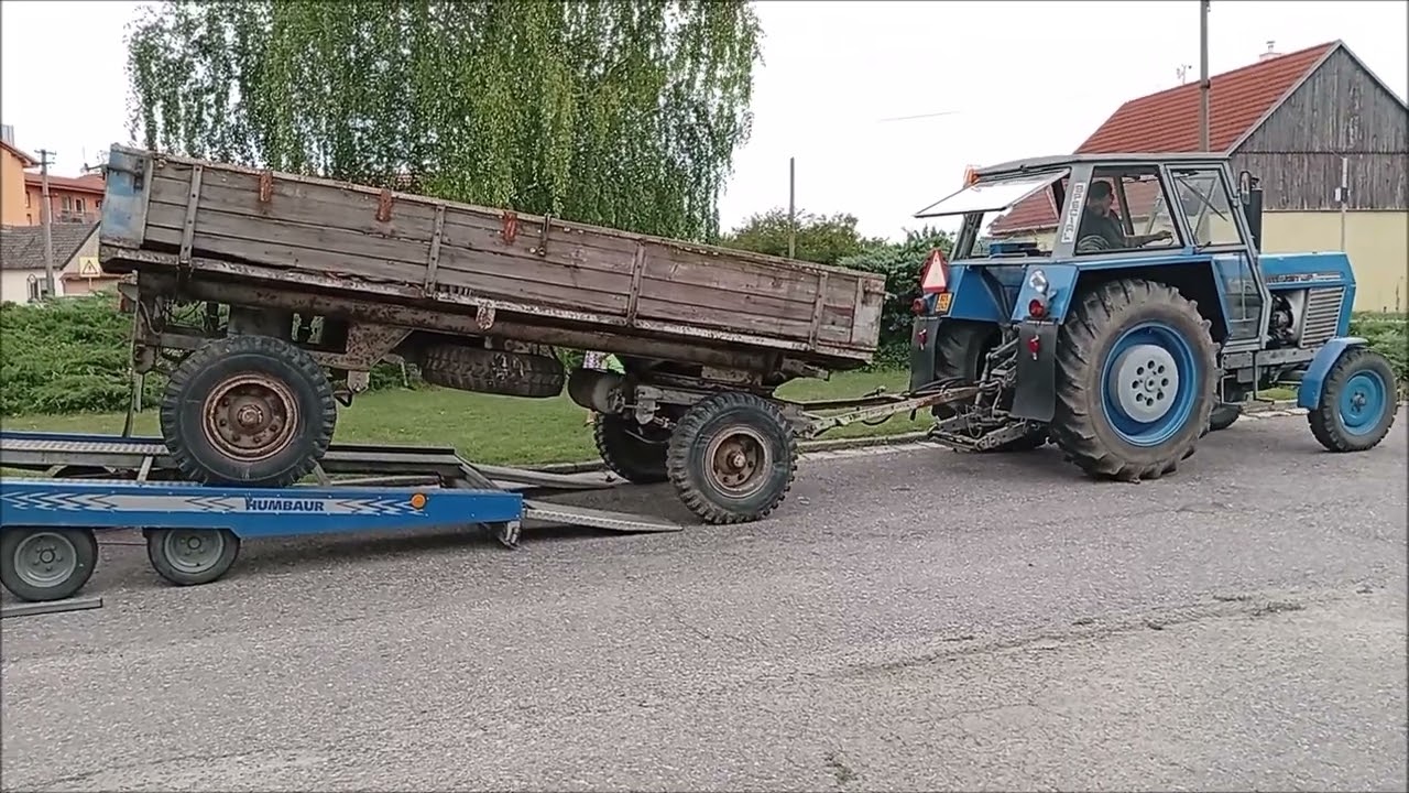 Traktorová vlečka BBS 7t - RENOVACE