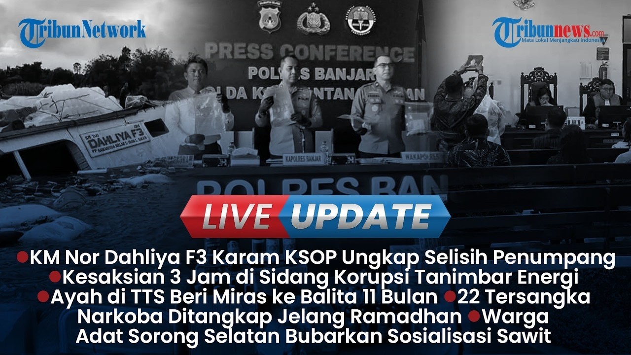 Seorang Ayah di NTT Beri Miras ke Balita | Update • SIANG | Senin, 16 Februari 2026