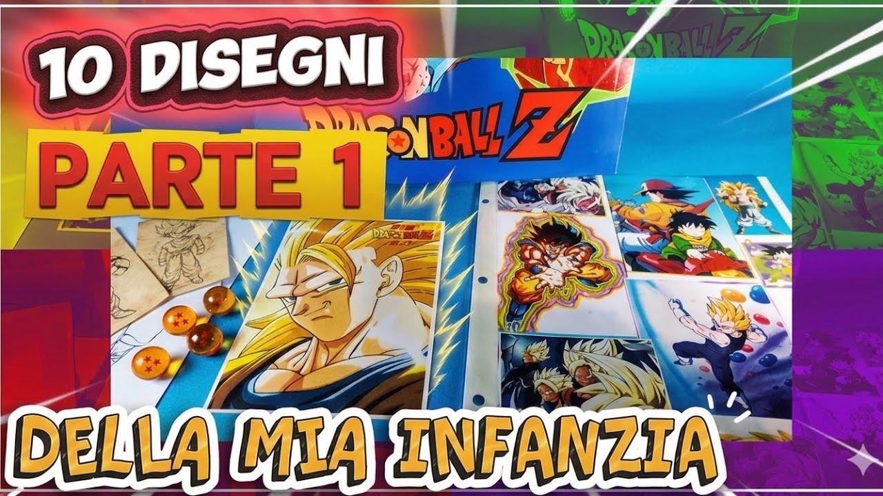 💥Vi mostro i disegni Dragon Ball della mia infanzia 🤣