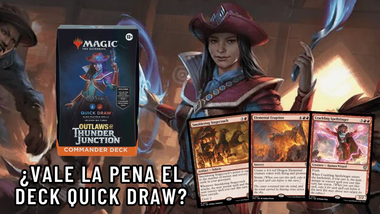 ¿Vale la pena comprar el precon Quick Draw?