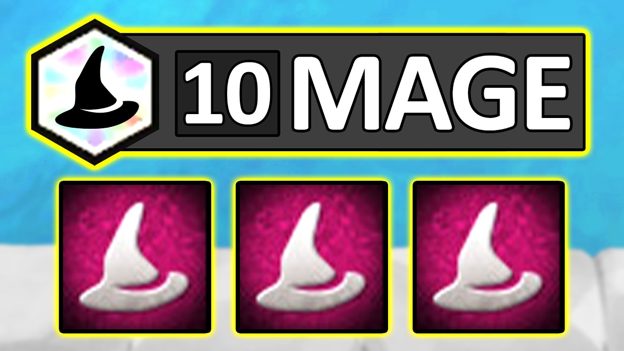 I got 10 MAGE...