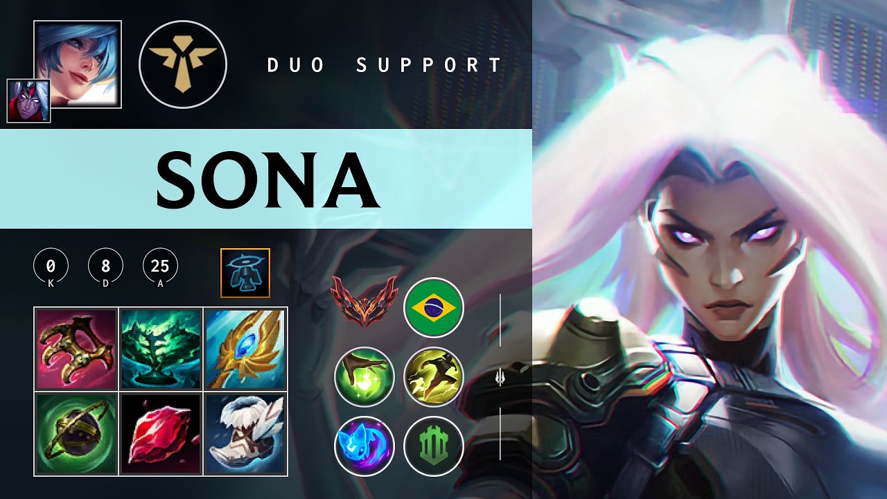 Sona Support vs Nami - BR Grandmaster Patch 26.03