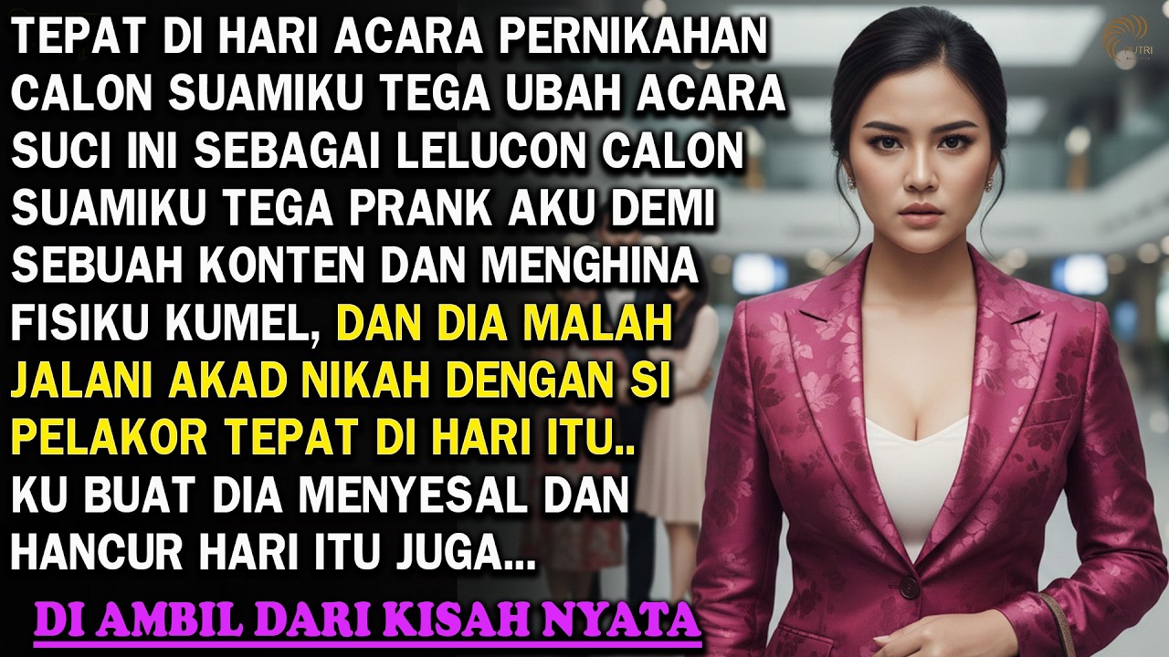 KISAH RUMAH TANGGA❗ DI PERMAINKAN CALON SUAMI SEBELUM AKAD, DIA SENGAJA NGEPRANK AKU DENGAN PELAKOR