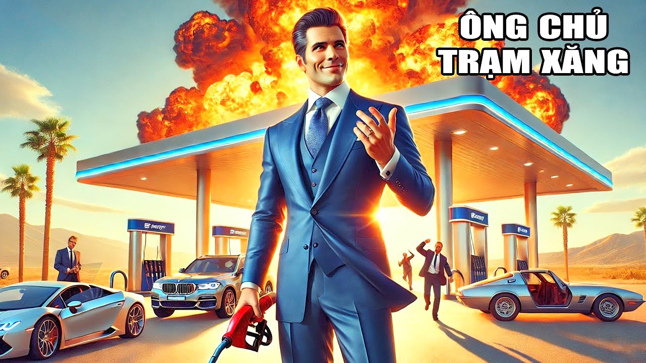 TÔI THỬ LÀM DOANH NHÂN VẬN HÀNH TRẠM XĂNG CAO CẤP Và CÁI KẾT | Luxury Business Management Simulator