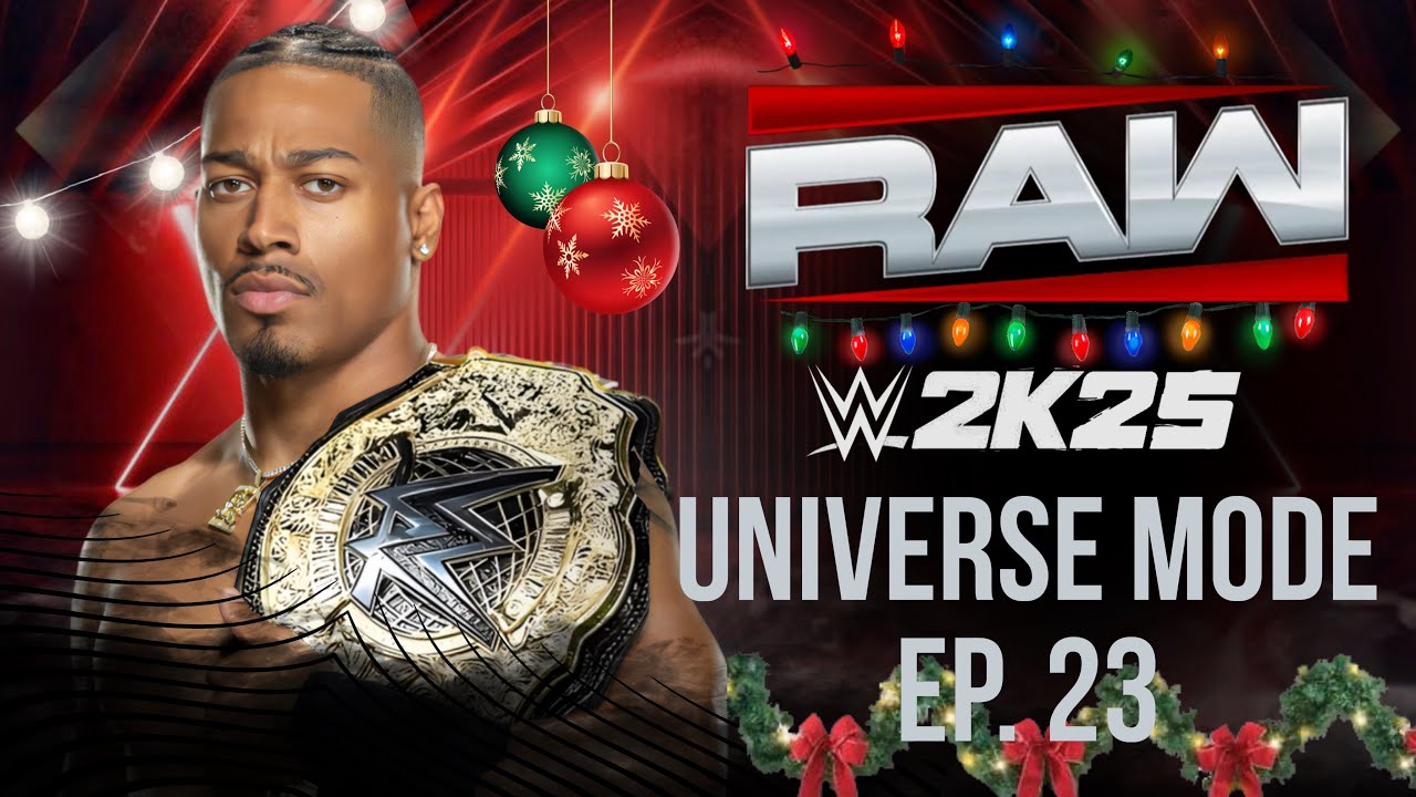 The American Nightmare Before Christmas  | WWE 2K25 UNIVERSE MODE EP 22