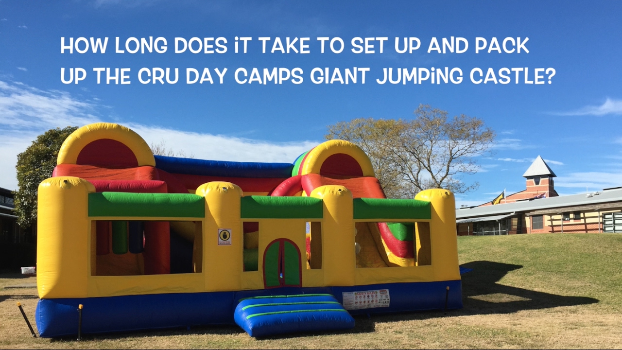 Jumping Castle Set Up and Pack Up