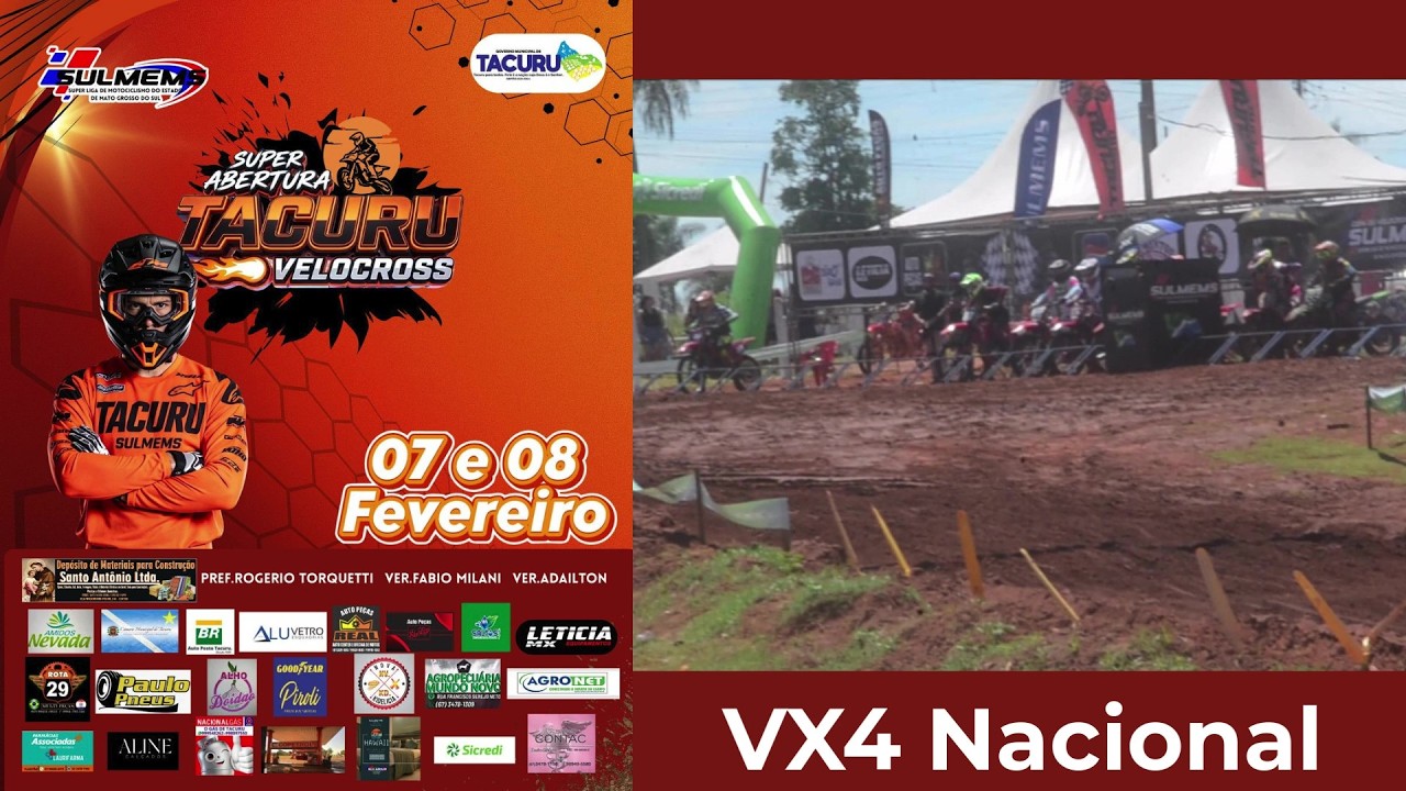 VX4 Nacional em Tacuru pela Sulmems 2026