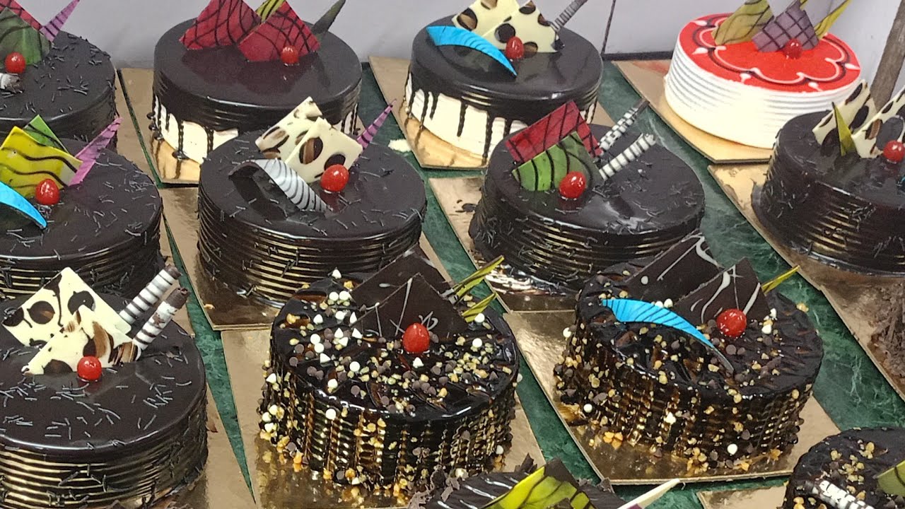 chocolate counter cake live