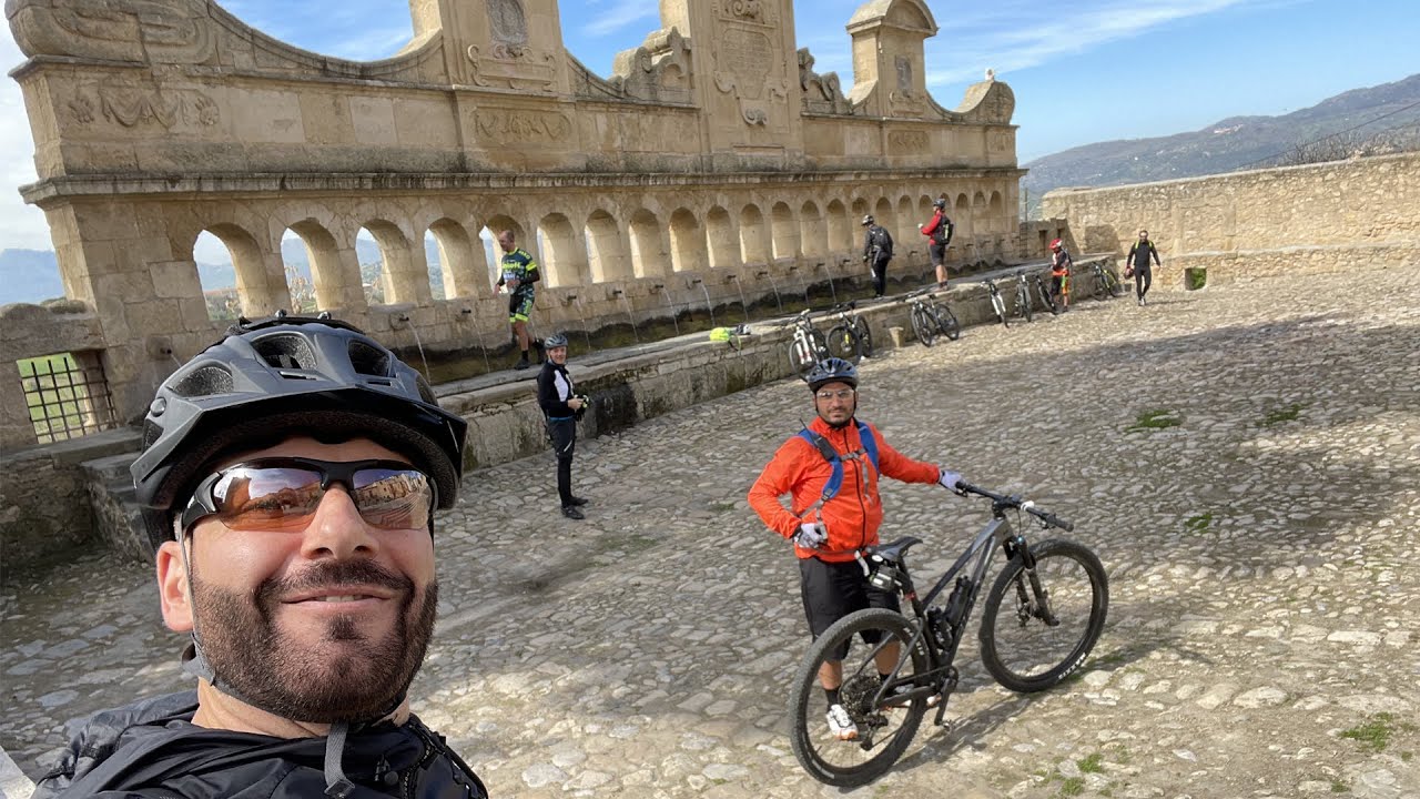 Sicilia in MTB in 4K Gallerie, vecchie ferrovie e una Granfonte tra Assoro e Leonforte (Enna)
