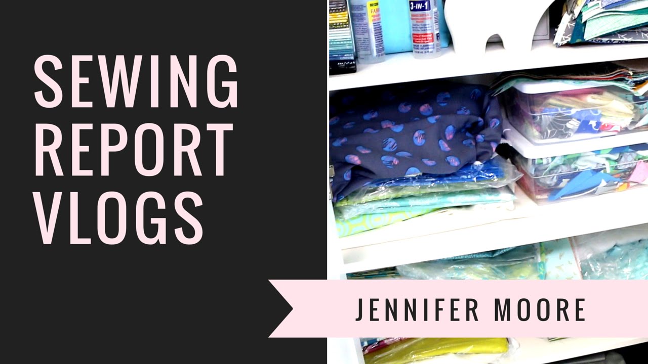 Sewing Report VLOGS #4: Addicted to Fabric, Need Help!
