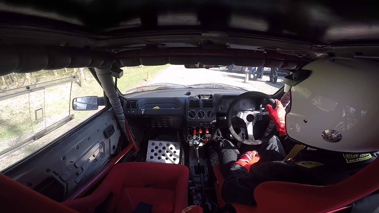 Doune Hill Climb 19/4/15 practice run 2 & accident