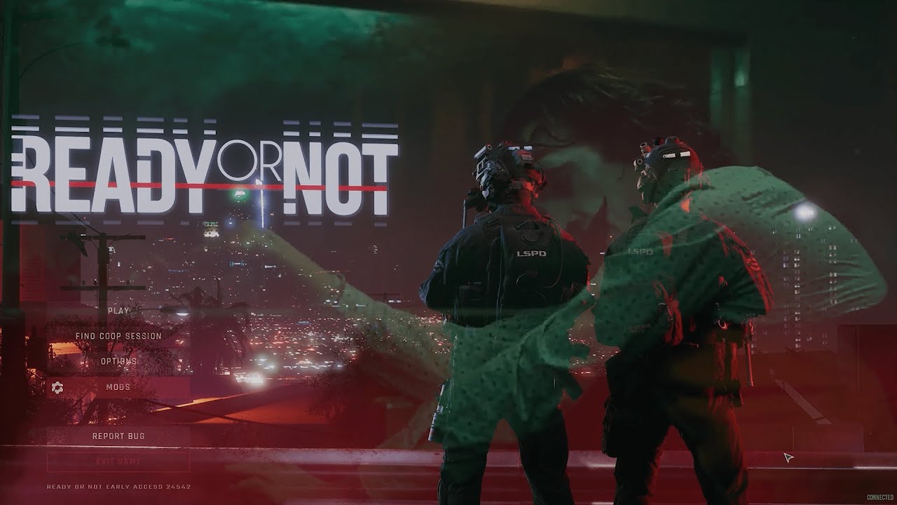 The new Ready or Not main menu music got me like...