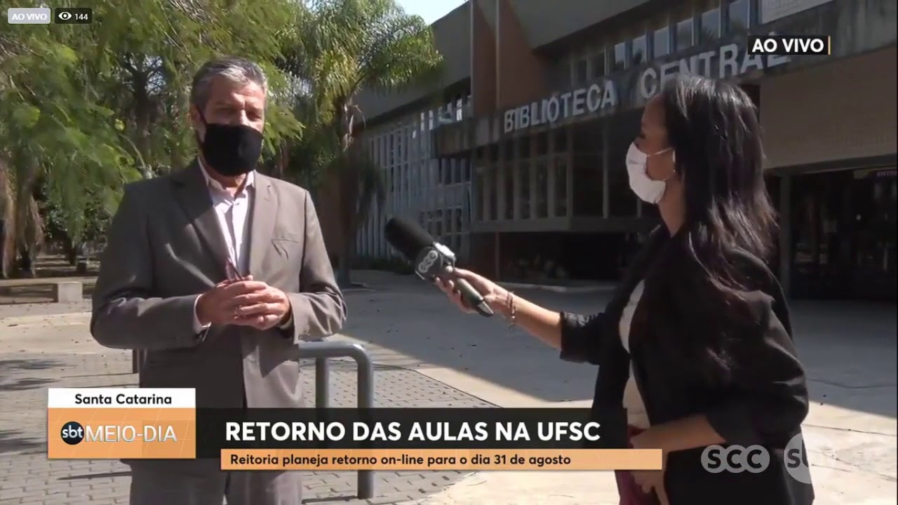 UFSC na Mídia: o Dia do Estudante na UFSC, em tempos de pandemia