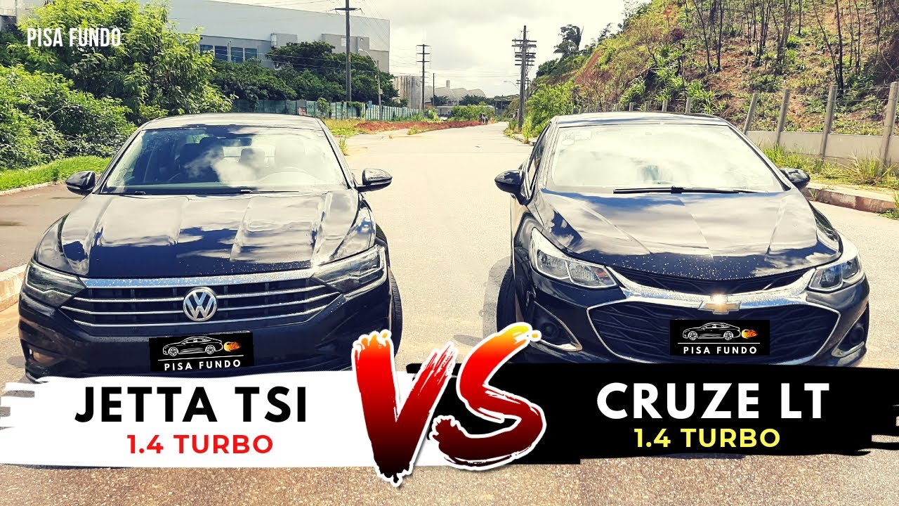 Jetta 1.4 Turbo x Cruze 1.4 Turbo ?!!! Drag Race !