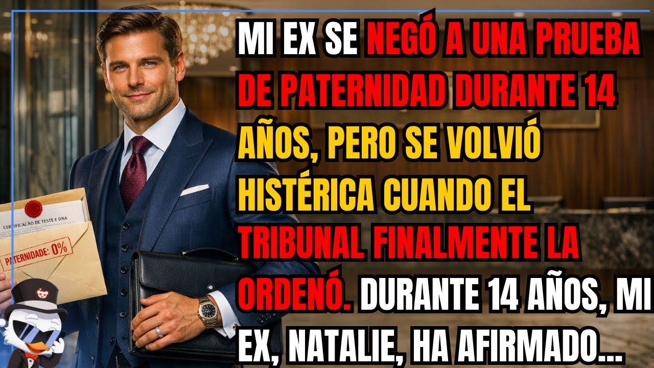 Mi ex se neg&oacute; a una prueba de paternidad durante 14 a&ntilde;os, pero se volvi&oacute; hist&eacute;rica cuando el...