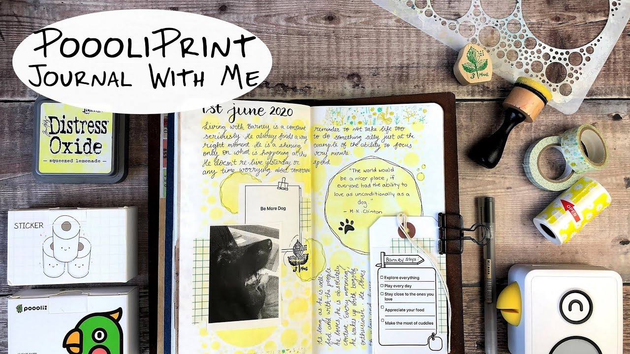 Ad | PoooliPrint Thermal Printer | Journaling Video
