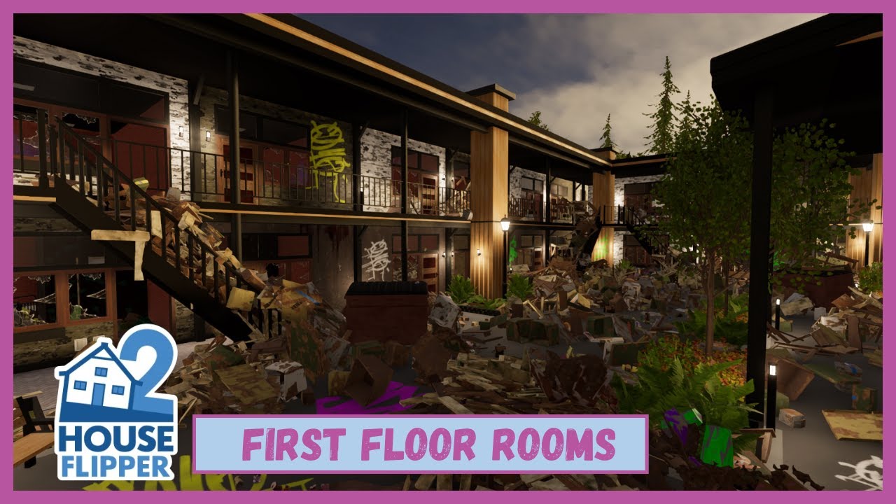 House Flipper 2 - Motel Renovation Longplay Part 2 (Custom Job)