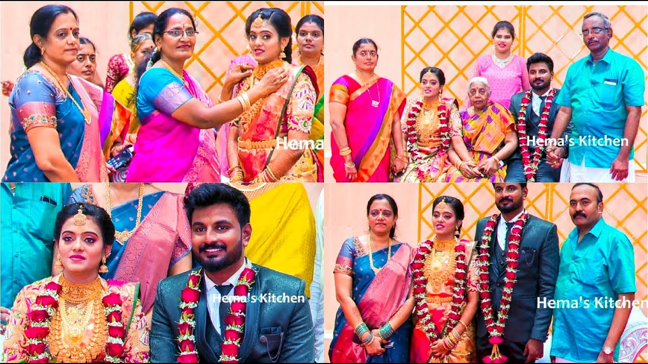 Hema's kitchen daughter brinda engagement/hema's kitchen/traditional/introducing my family members