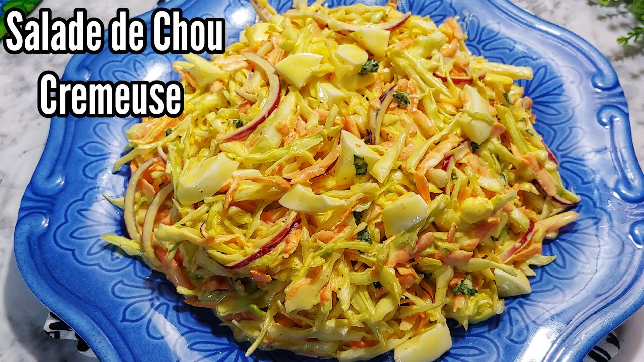 Salade de Chou Cremeuse || Creamy Coleslaw