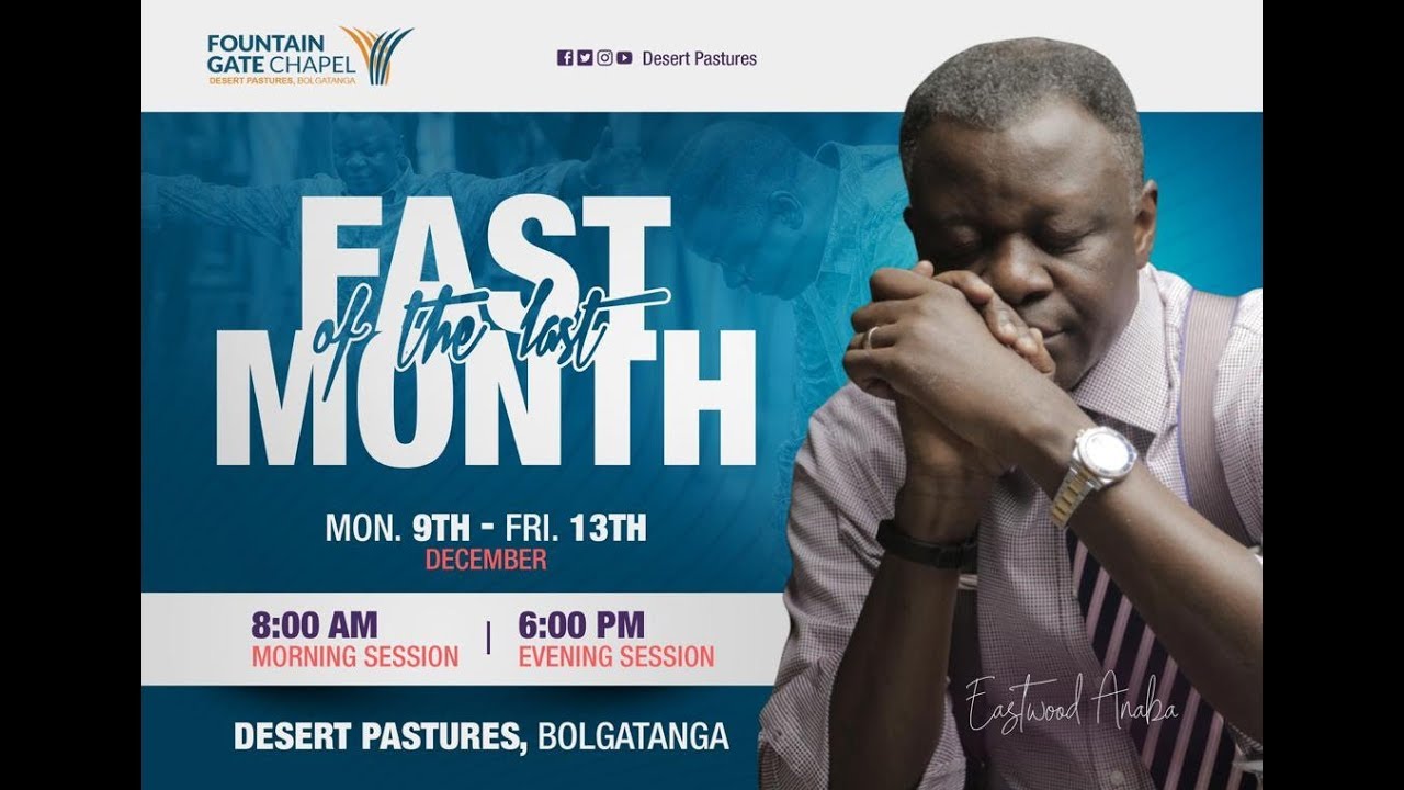 Watch Live our Celebration Assembly @ Desert Pastures Bolgatanga with Eastwood Anaba.