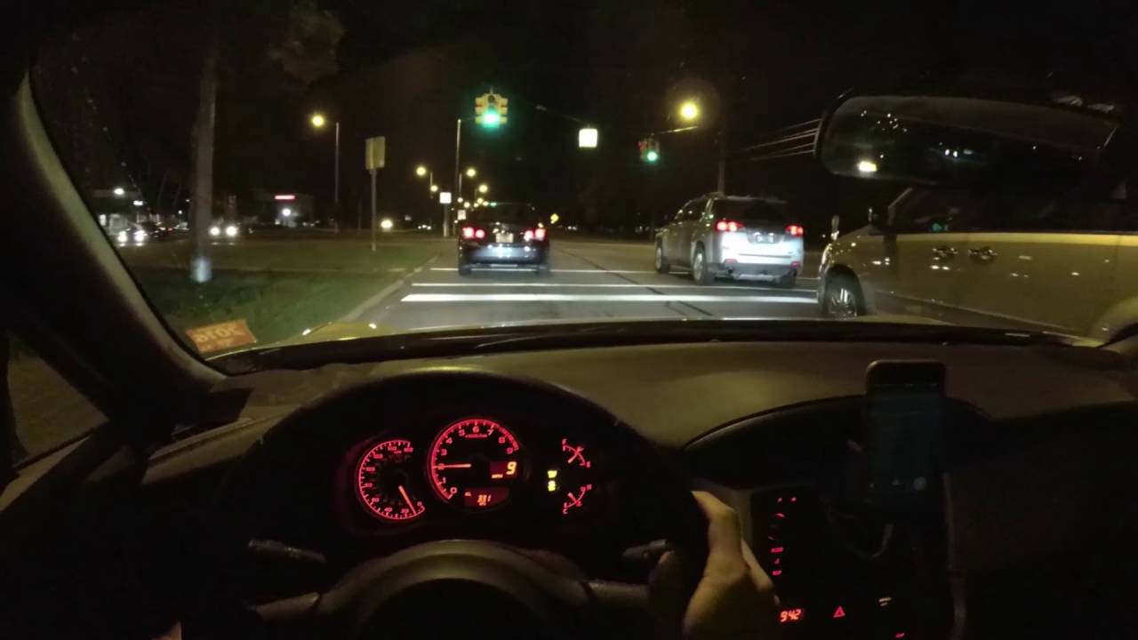 Subaru BRZ w/Corsa Exhaust - POV Night Drive in Binaural Audio