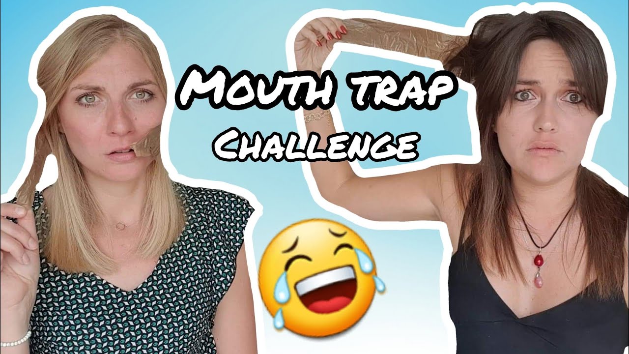 MOUTH TRAP CHALLENGE : Sans les MAINS.. et des cheveux en moins !