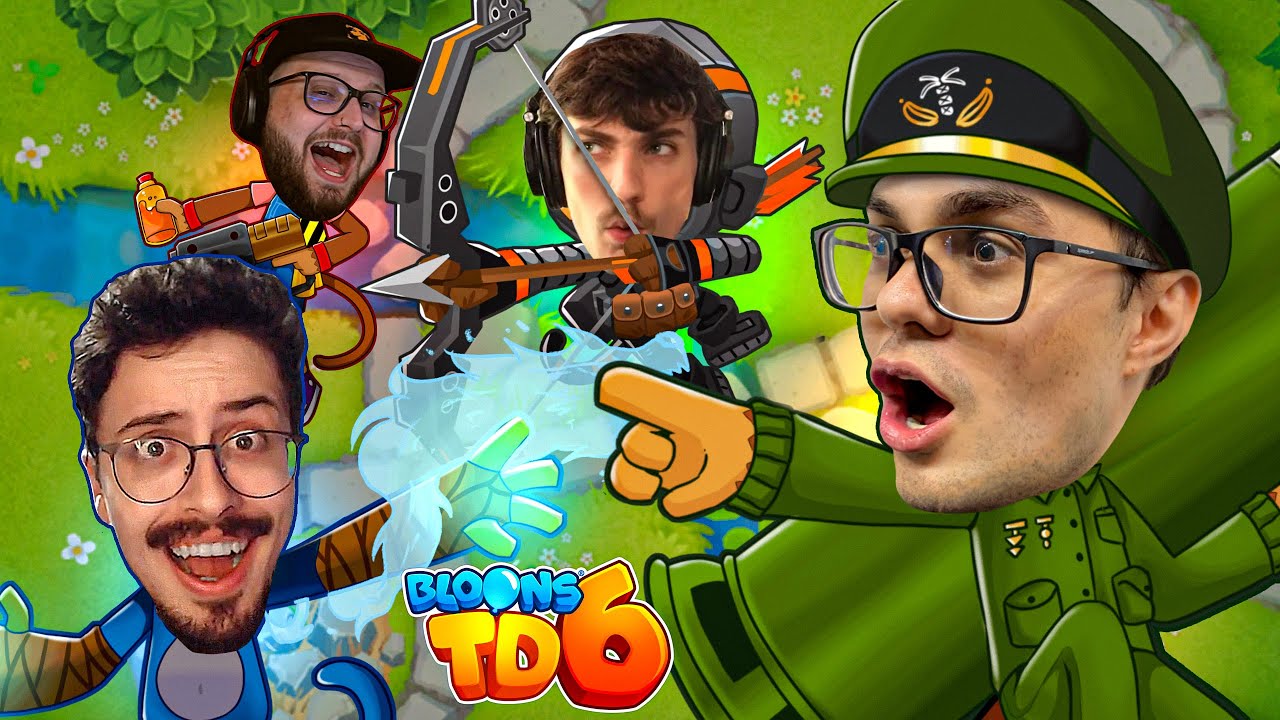 O JOGO REVIVEU EM PLENO 2025 - BLOONS TD6 COM OS AMIGOS