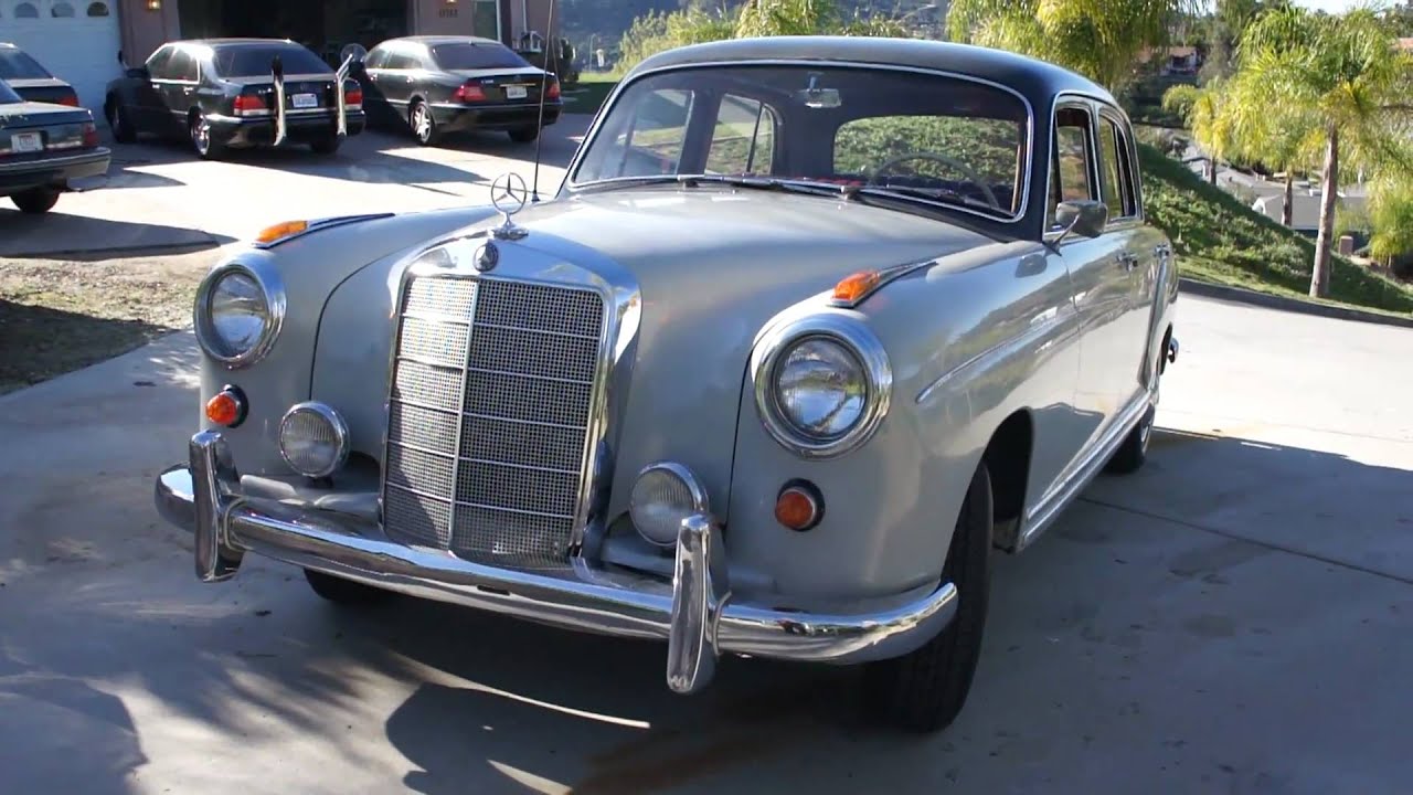 1959 Mercedes Benz 220S W105 W180 Ponton W128 Investment