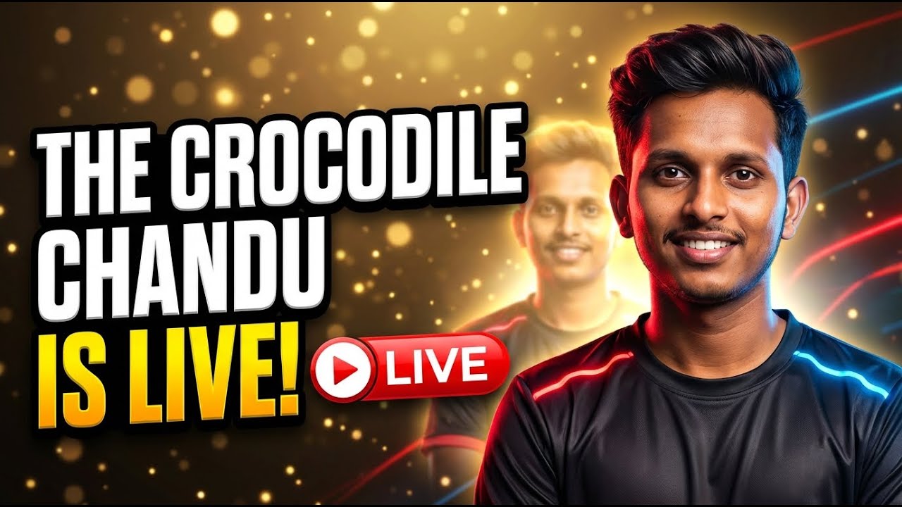 the crocodile chandu is live streaming now ❤️‍🔥#viral #live
