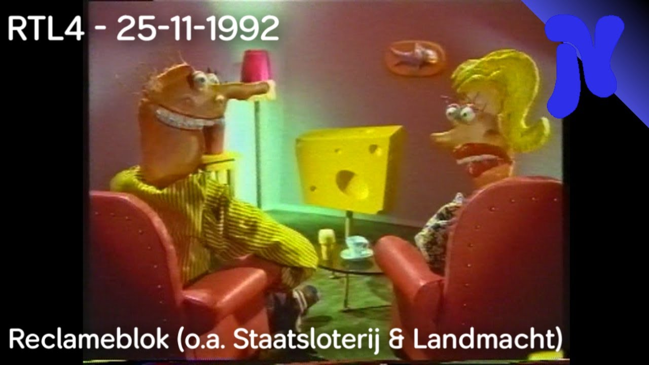 RTL4 reclameblok (25-11-1992)