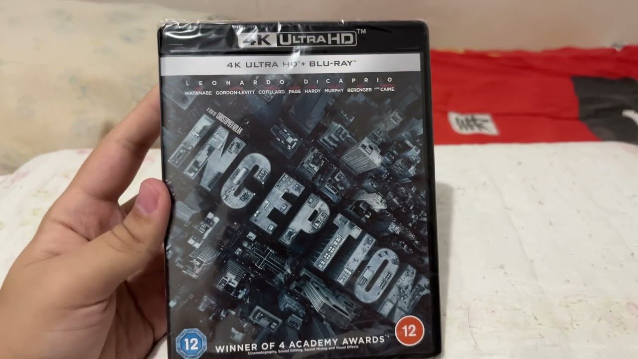 Unboxing A Origem 4K Blu-Ray 